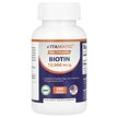 Фото товару Biotin Max Strength 10000 mcg, Вітамін B7 Біотин, 365 таблеток