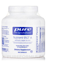 Nutrient 950 A Мультивитамины Pure Encapsulations