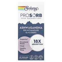 Ашваганда Ashwagandha Solaray 30 капсул Ашваганда Ashwagandha Solaray 30 капсул
