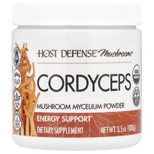 Cordyceps Грибы Кордицепс Host Defense Mushrooms 100 г Cordyceps Грибы Кордицепс Host Defense Mushrooms 100 г