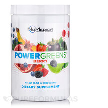 Power Greens Berry Суперфуд NuMedica 300 г