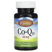 Фото товара Carlson, Коэнзим CoQ10, CoQ10 50 mg, 60 капсул