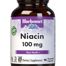 Niacin Витамин B3 Ніацин Bluebonnet Nutrition 90 капсул