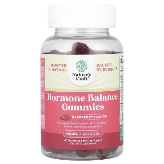 Основное фото товара Women's Wellness Hormone Balance Gummies Raspberry Основное фото товара Women's Wellness Hormone Balance Gummies, Витамины для женщи