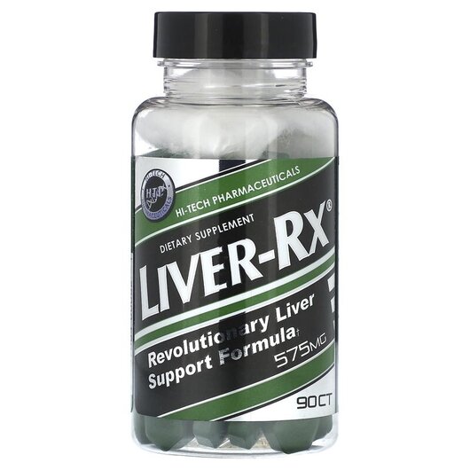 Основне фото товару Liver-Rx 575 mg, Підтримка печінки, 90 таблеток