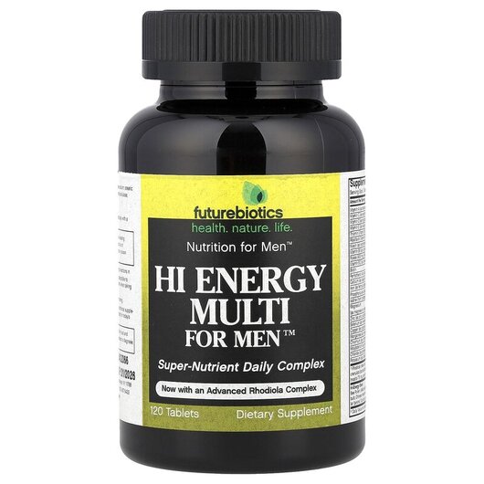 Основное фото товара Hi Energy Multi For Men Основное фото товара Мультивитамины для мужчин, Hi Energy Multi For Men, 120 таблеток