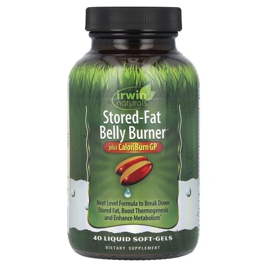 Основное фото товара Stored-Fat Belly Burner Plus CaloriBurn GP Основное фото товара Жиросжигатели, Stored-Fat Belly Burner Plus CaloriBurn GP, 40 кап