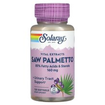 Vital Extracts Saw Palmetto 160 mg Со Пальметто Solaray Vital Extracts Saw Palmetto 160 mg Со Пальметто Solaray