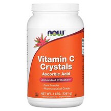 Витамин С в Порошку Vitamin C Crystals NOW Foods 1361 г