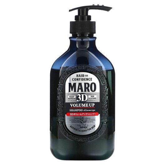 Основное фото товара 3D Volume Up Shampoo EX Основное фото товара Maro, Шампунь, 3D Volume Up Shampoo EX, 460 мл