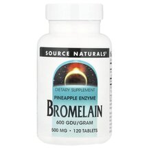 Bromelain 600 GDU/Gram 500 mg 120 Бромелайн 600 GDU / г мг