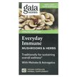 Фото товару Gaia Herbs, Everyday Immune Mushrooms & Herbs, Гриби, 60 капс