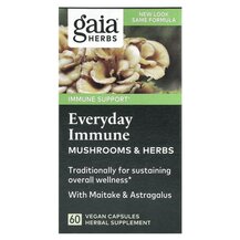 Everyday Immune Mushrooms & Herbs Грибы Gaia Herbs Everyday Immune Mushrooms & Herbs Грибы Gaia Herbs