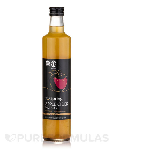 Основное фото товара Solspring Biodynamic Organic Apple Cider Vinegar Основное фото товара Solspring Biodynamic Organic Apple Cider Vinegar, Яблочный уксус,