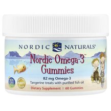 Nordic Omega-3 Gummies Омега-3 Nordic Naturals 60 конфет