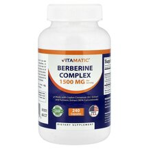 Berberine Complex Берберин Vitamatic 240 капсул Berberine Complex Берберин Vitamatic 240 капсул