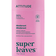 Дезодорант Super Leaves Stick Deodorant - Coconut & Wild