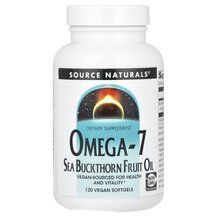 Omega-7 Sea Buckthorn Fruit Oil Омега 7 Source Naturals Omega-7 Sea Buckthorn Fruit Oil Омега 7 Source Naturals