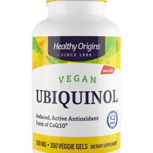 Ubiquinol Убихинол Healthy Origins 150 капсул