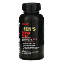 Men's Maca Man Мака GNC 60 таблеток Men's Maca Man Мака GNC 60 таблеток