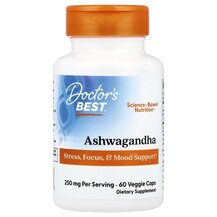 Ashwagandha 125 mg Ашваганда с Сенсорилом 125 мг Doctor's