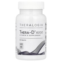 Thera-D 6000 Витамин D3 Theralogix 90 таблеток Thera-D 6000 Витамин D3 Theralogix 90 таблеток