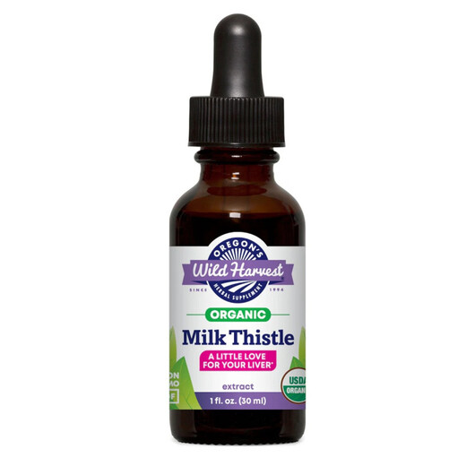Основное фото товара Organic Milk Thistle Extract Основное фото товара Oregon's Wild Harvest, Расторопша, Organic Milk Thistle Extr