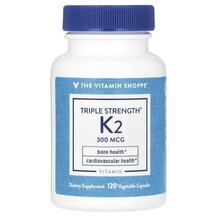 Vitamin K2 Triple Strength 300 mcg Витамин K2 120 капсул