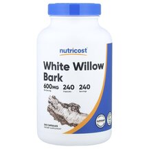 White Willow Bark 600 mg Кора Белой Ивы Nutricost White Willow Bark 600 mg Кора Белой Ивы Nutricost