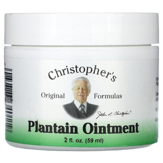 Основное фото товара Plantain Ointment Основное фото товара Christopher's Original Formulas, Мазь, Plantain Ointment, 59