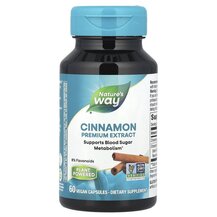 Cinnamon Корица Стандартизированая Nature's Way 60 капсул Cinnamon Корица Стандартизированая Nature's Way 60 капсул