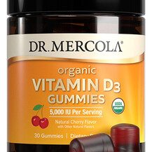 Вітамін D Organic Vitamin D3 Gummies Dr. Mercola Вітамін D Organic Vitamin D3 Gummies Dr. Mercola