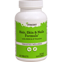 Hair Skin & Nails Formula with MSM and B Vitamins Витамины