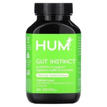 Підтримка кишківника Gut Instinct HUM Nutrition 30 капсул Підтримка кишківника Gut Instinct HUM Nutrition 30 капсул