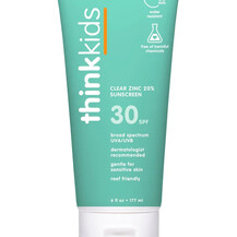 Сонцезахисний засіб Kids Clear Zinc Think 177 мл