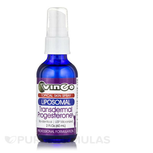 Основне фото товару Liposomal Transdermal Progesterone Spray Основне фото товару Liposomal Transdermal Progesterone Spray, Прогестерон Крем, 60 мл