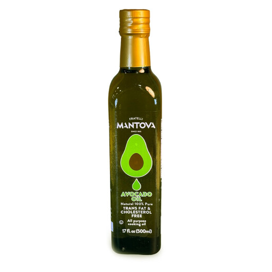 Основне фото товару Avocado Oil Основне фото товару Mantova, Avocado Oil, Олія авокадо, 500 мл