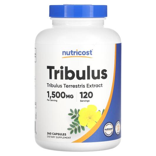 Основное фото товара Tribulus Основное фото товара Nutricost, Трибулус, Tribulus, 240 капсул