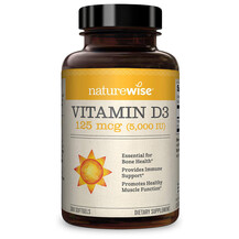 Вітамін D3 5000 МО Vitamin D3 125 mcg 5000 IU Naturewise Вітамін D3 5000 МО Vitamin D3 125 mcg 5000 IU Naturewise