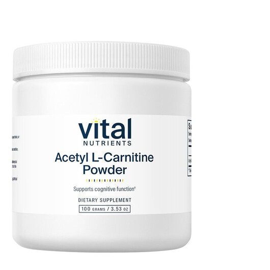 Основное фото товара Acetyl L-Carnitine Powder Основное фото товара Vital Nutrients, L-Карнитин, Acetyl L-Carnitine Powder, 100 г