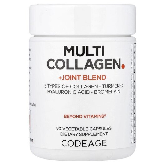 Основное фото товара Hydrolyzed Multi Collagen Protein + Joint Blend Основное фото товара Коллаген, Hydrolyzed Multi Collagen Protein + Joint Blend, 90 кап