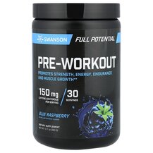 Full Potential Pre-Workout Blue Raspberry комплекс Swanson Full Potential Pre-Workout Blue Raspberry комплекс Swanson
