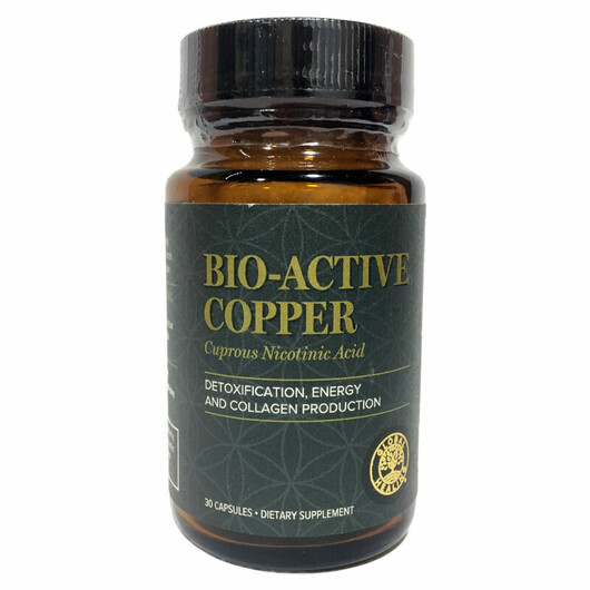 Основное фото товара Global Healing, Медь, Bio-Active Copper, 30 капсул