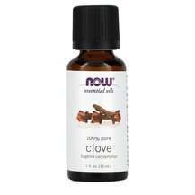 Pure Essential Oil Clove Эфирное масло NOW Foods 30 мл