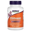 Фото товару NOW Foods, Chitosan Plus Chromium 500 mg, Хітозан 500 мг, 120 кап