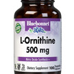 Фото товару L-Ornithine Фото товару Bluebonnet Nutrition, L-Ornithine, L-Орнітин, 100 капсул
