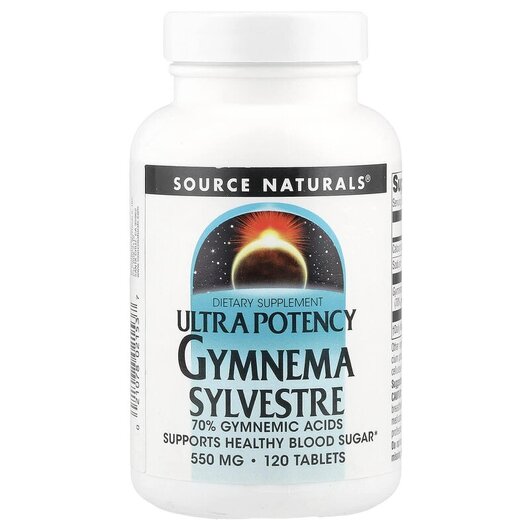 Основное фото товара Ultra Potency Gymnema Sylvestre 550 mg, Джимнема Сильвестра, 120 