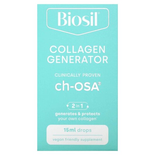 Основне фото товару BioSil, ch-OSA Collagen Generator, Генератор колагену, 15 мл
