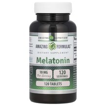 Мелатонін Melatonin 10 mg Amazing Nutrition 120 таблеток Мелатонін Melatonin 10 mg Amazing Nutrition 120 таблеток