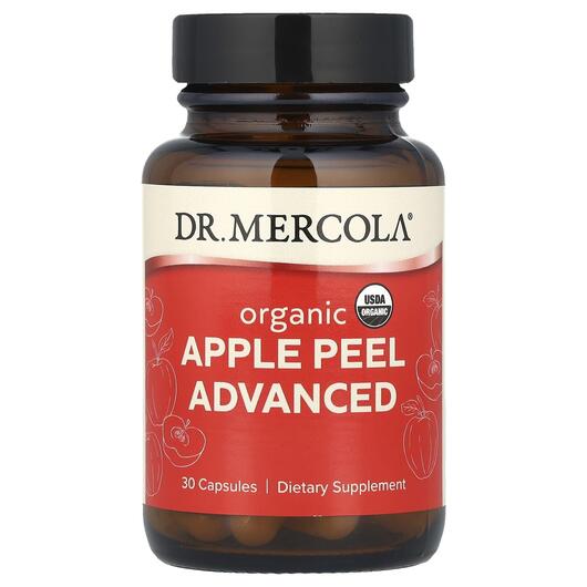 Основне фото товару Dr. Mercola, Organic Apple Peel Advanced, Кардіо комплекс, 30 кап